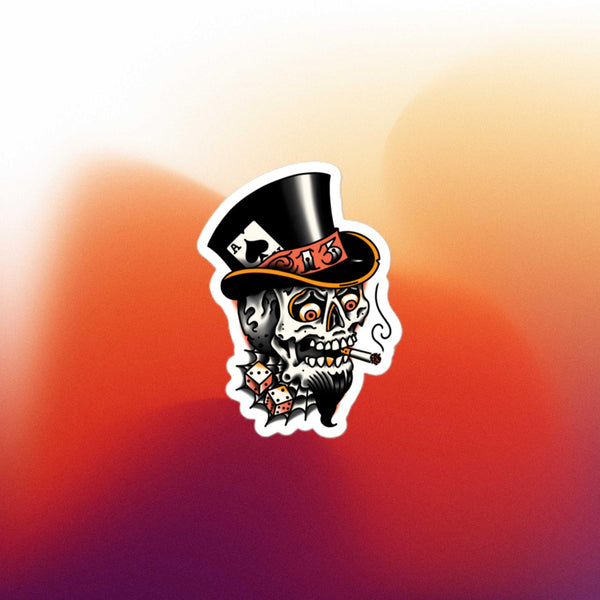 LUCKY SKULL Sticker