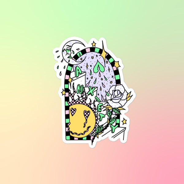 ANXIETY Sticker