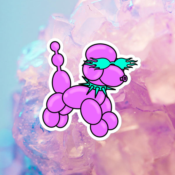 RAVE POODLE stickers