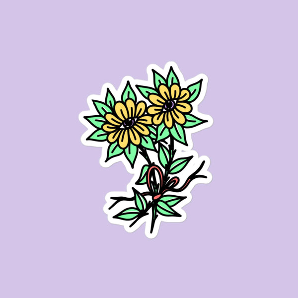 EYE DAISIES Sticker