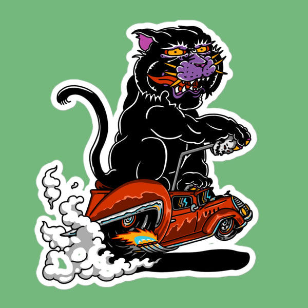 PANTHER FINK Sticker