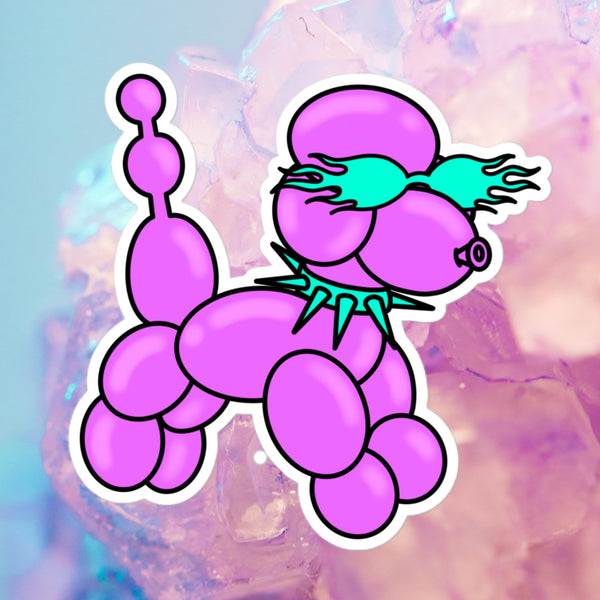 RAVE POODLE stickers