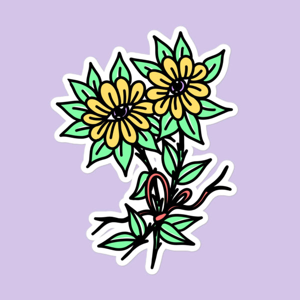 EYE DAISIES Sticker