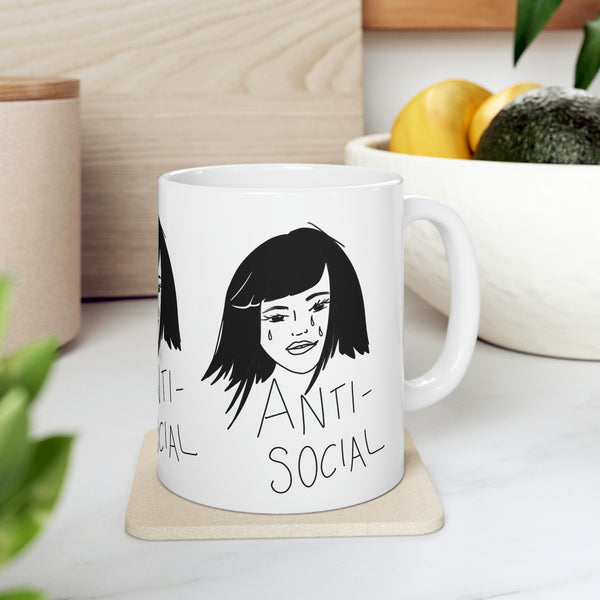 ANTI-SOCIAL Ceramic Mug