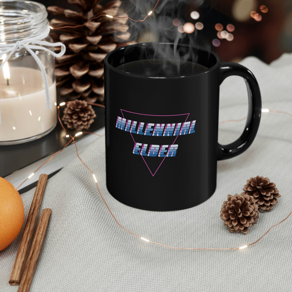 MILLENNIAL ELDER 11oz Black Mug