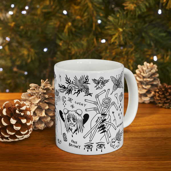 FREE BRITNEY Ceramic Mug