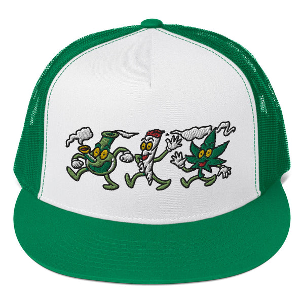 GREEN Trucker Cap