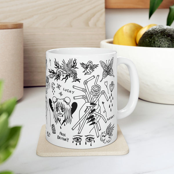 FREE BRITNEY Ceramic Mug