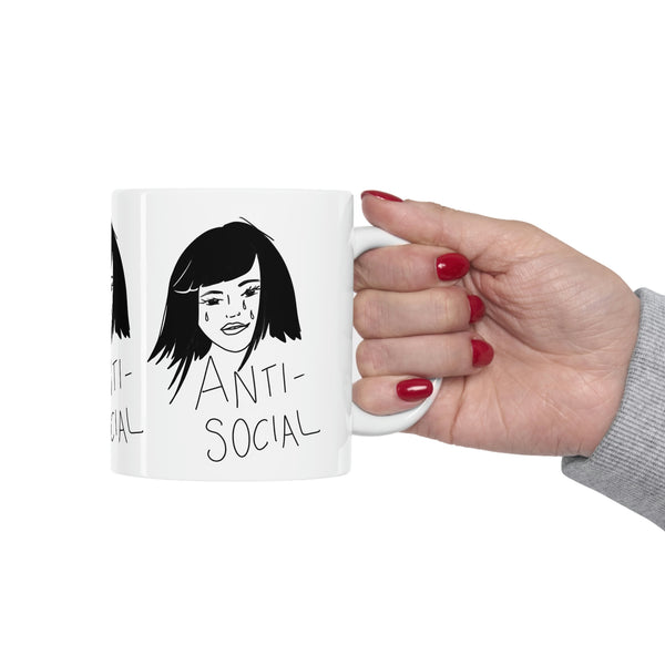 ANTI-SOCIAL Ceramic Mug