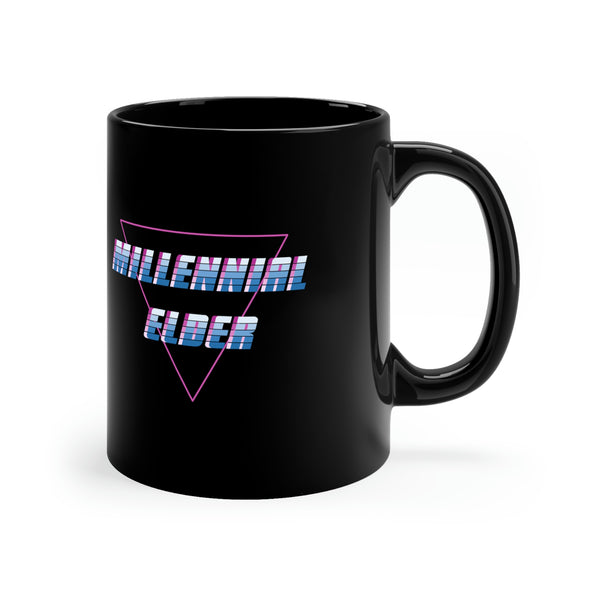 MILLENNIAL ELDER 11oz Black Mug