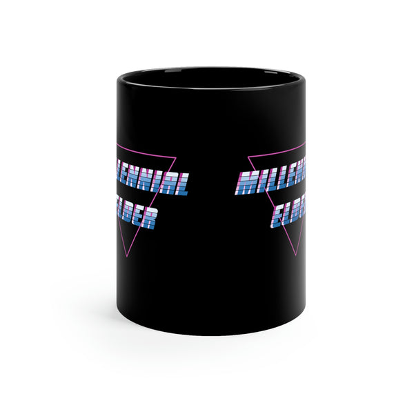 MILLENNIAL ELDER 11oz Black Mug