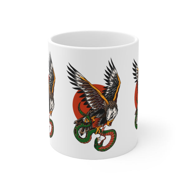 EAGLE SNAKE SUN - Ceramic Mug