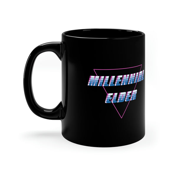 MILLENNIAL ELDER 11oz Black Mug