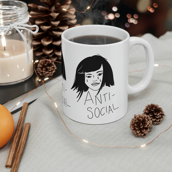 ANTI-SOCIAL Ceramic Mug