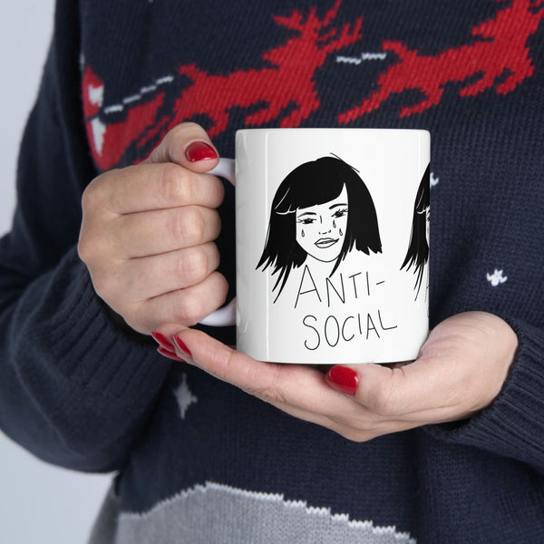 ANTI-SOCIAL Ceramic Mug