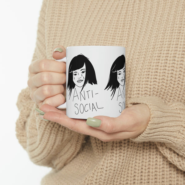 ANTI-SOCIAL Ceramic Mug