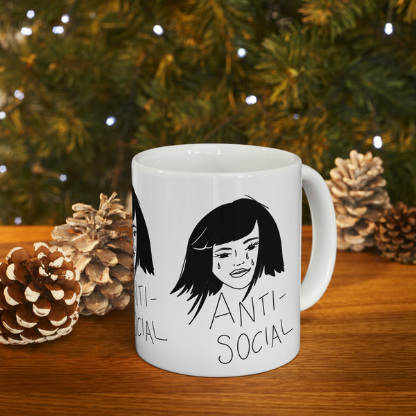 ANTI-SOCIAL Ceramic Mug