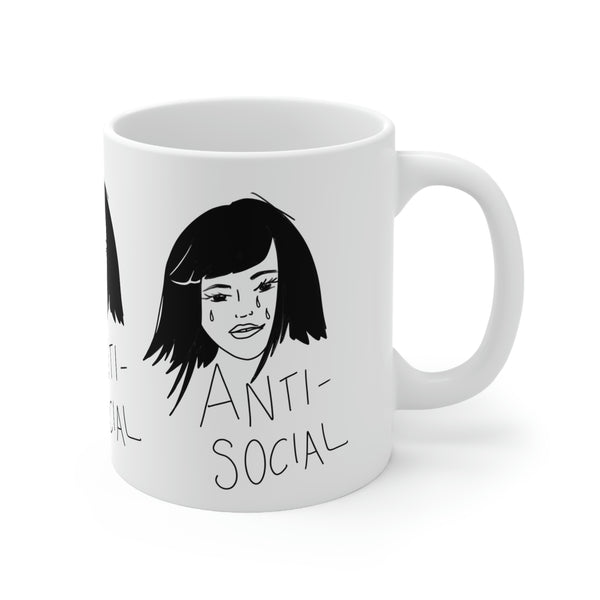 ANTI-SOCIAL Ceramic Mug