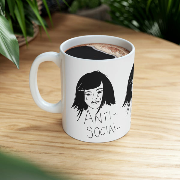 ANTI-SOCIAL Ceramic Mug