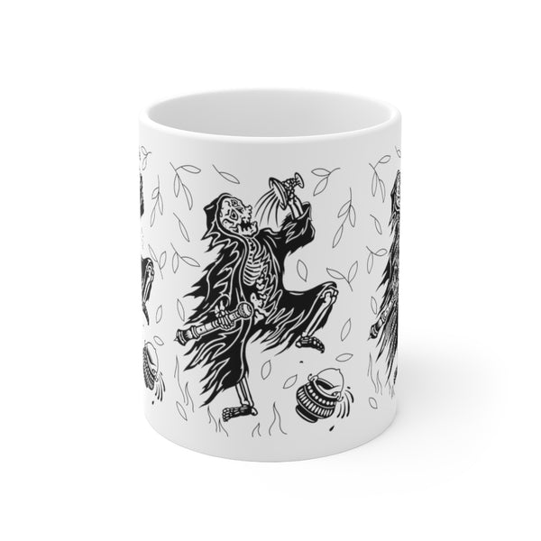 CAFFEINATED DEATH - Ceramic Mug