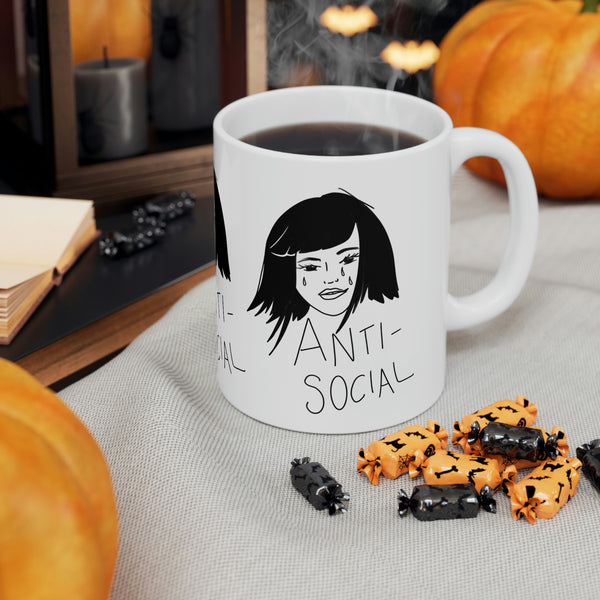 ANTI-SOCIAL Ceramic Mug