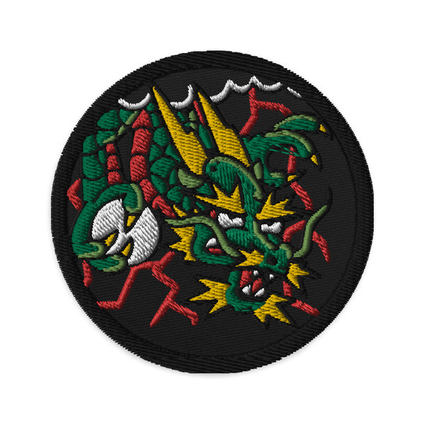 STORM DRAGON Embroidered patches