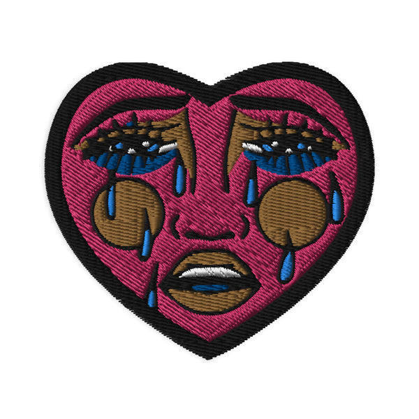 BLEEDING HEART Embroidered patch