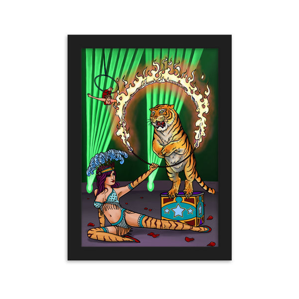 CIRCUS Framed Art Print