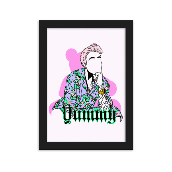 YUMMY Framed Art Print