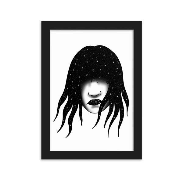 SPACED OUT Framed Art Print