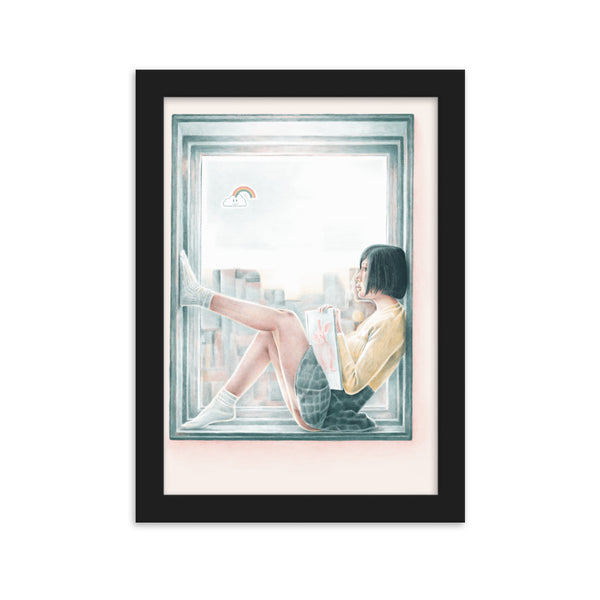 VIEWS Framed Art Print