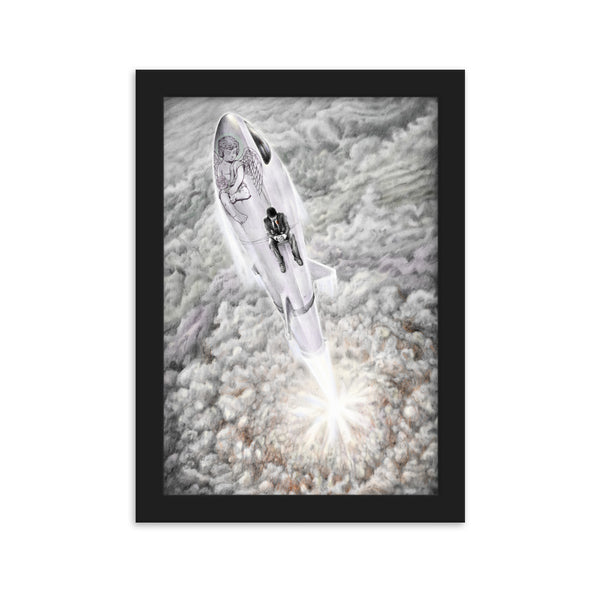 ROCKET Framed Art Print