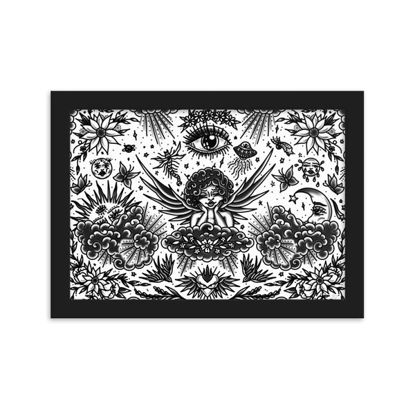 ANGELS Framed Art Print