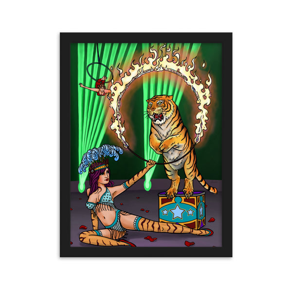 CIRCUS Framed Art Print