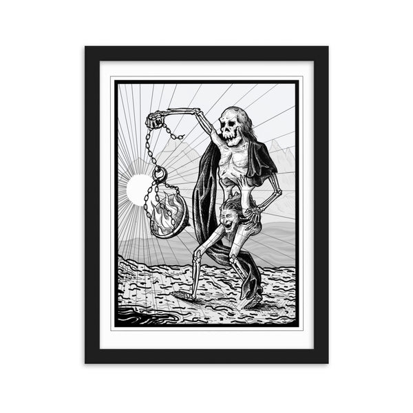 DEMONS Framed Art Print