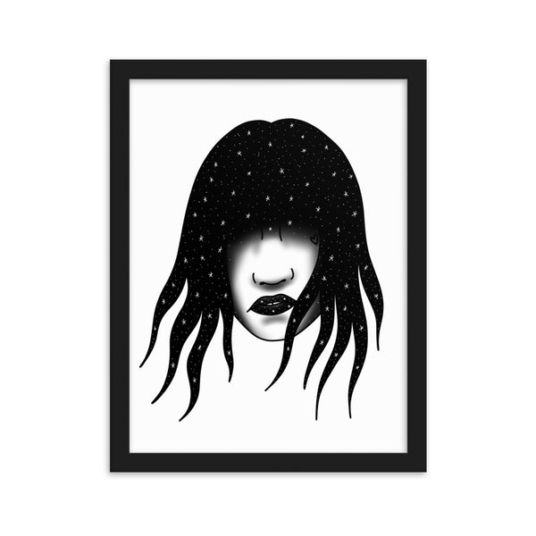 SPACED OUT Framed Art Print