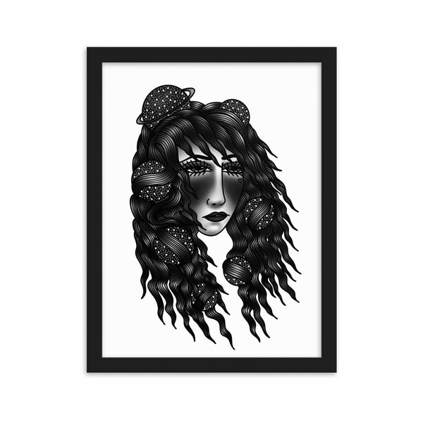 ON MY MIND Framed Art Print