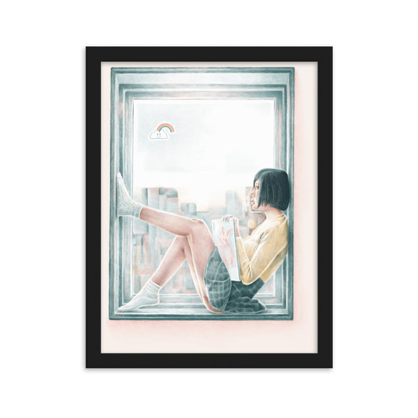 VIEWS Framed Art Print