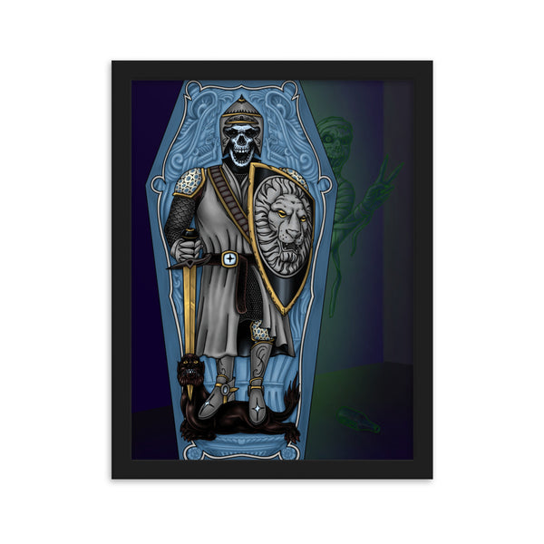 SAINT LEO Framed Art Print