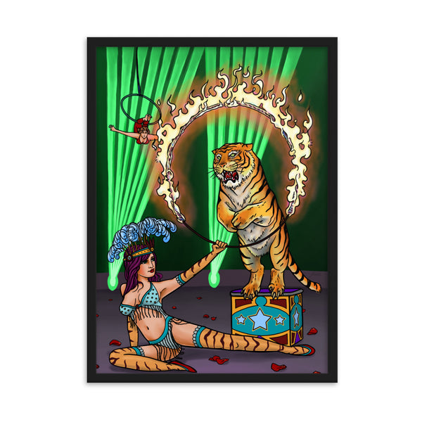 CIRCUS Framed Art Print