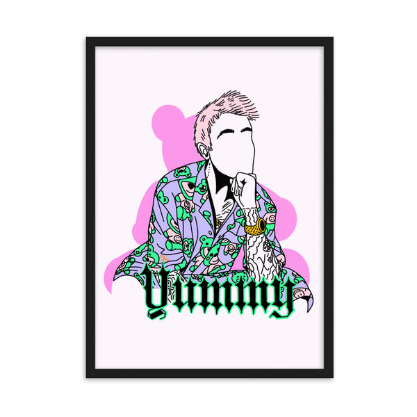 YUMMY Framed Art Print