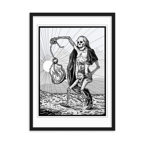 DEMONS Framed Art Print