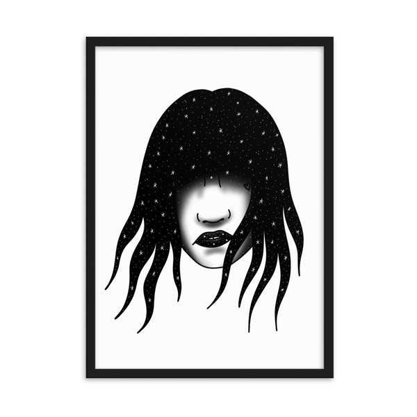 SPACED OUT Framed Art Print