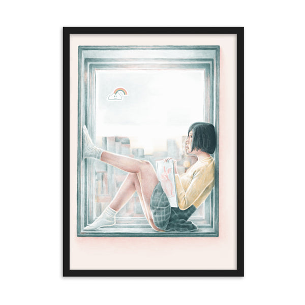 VIEWS Framed Art Print