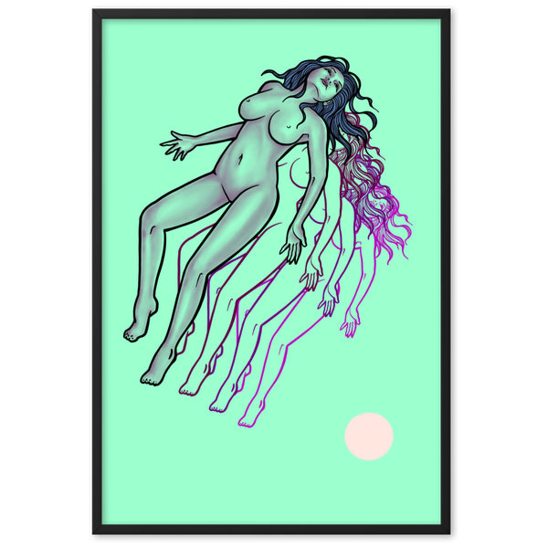 REALITY LOST Framed Art Print