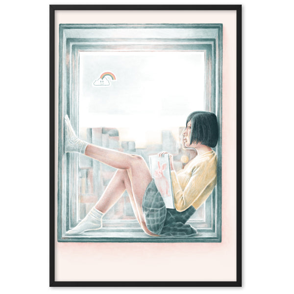 VIEWS Framed Art Print