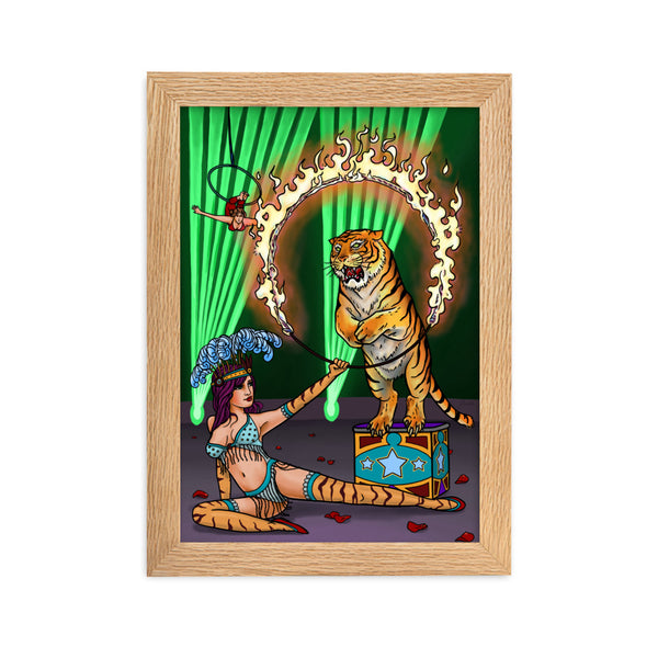 CIRCUS Framed Art Print