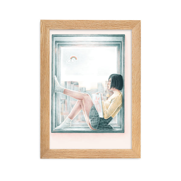 VIEWS Framed Art Print