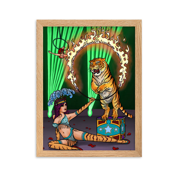 CIRCUS Framed Art Print