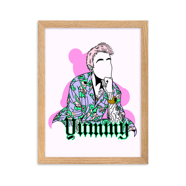 YUMMY Framed Art Print